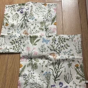 Floral Botanical pillow covers